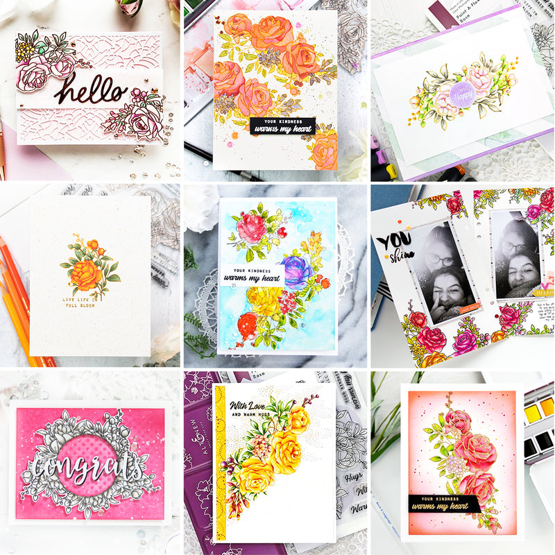 Paint-A-Flower: Rose Release Giveaway Winners
