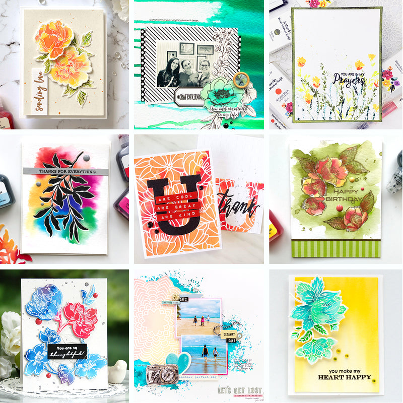 Refresh Your Watercolor Brush Markers Giveaway Winners