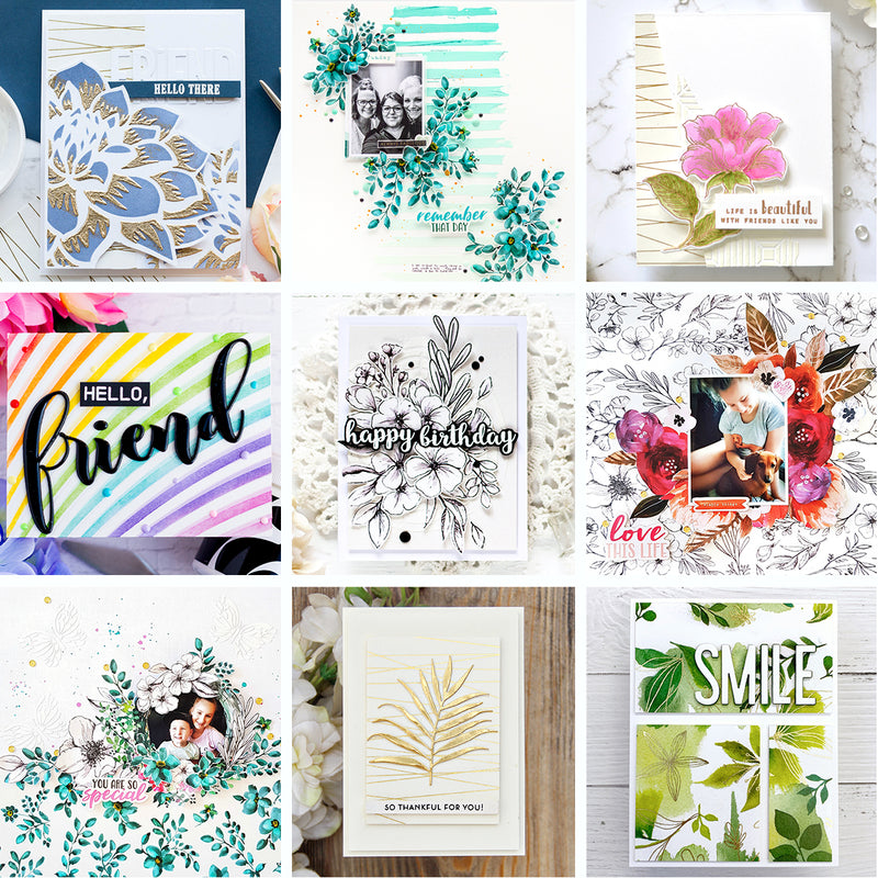 April 2019 Washi Tape/Embossing Paste Release Giveaway Winners
