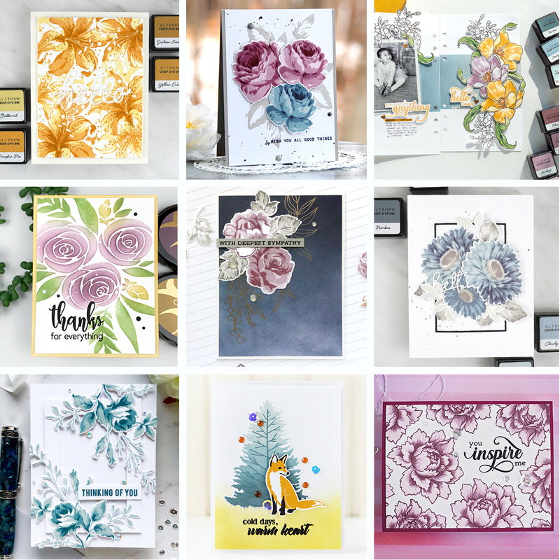 Beautiful High Quality Inks for Crafting | December 2019 Ink Release Blog Hop + Giveaway