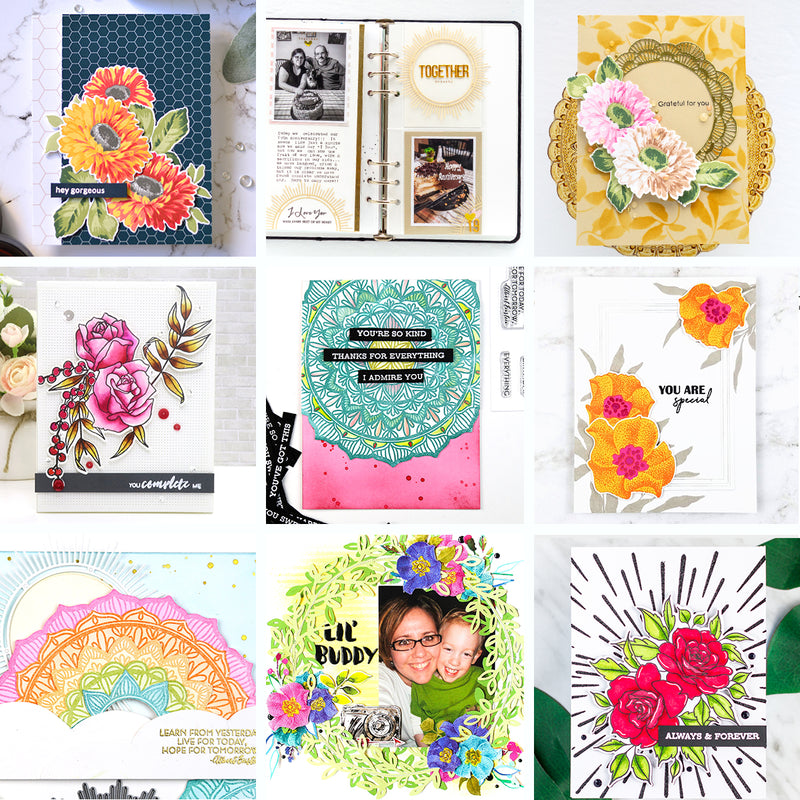 June 2019 Stamp/Die/Mask Stencil Release Giveaway Winners