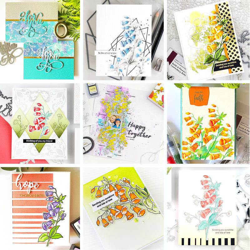 Build-A-Flower: Canterbury Bells Giveaway Winners