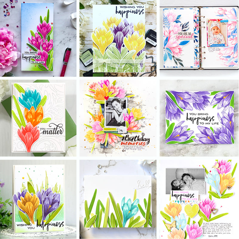Build-A-Flower: Crocus Release Giveaway Winners!