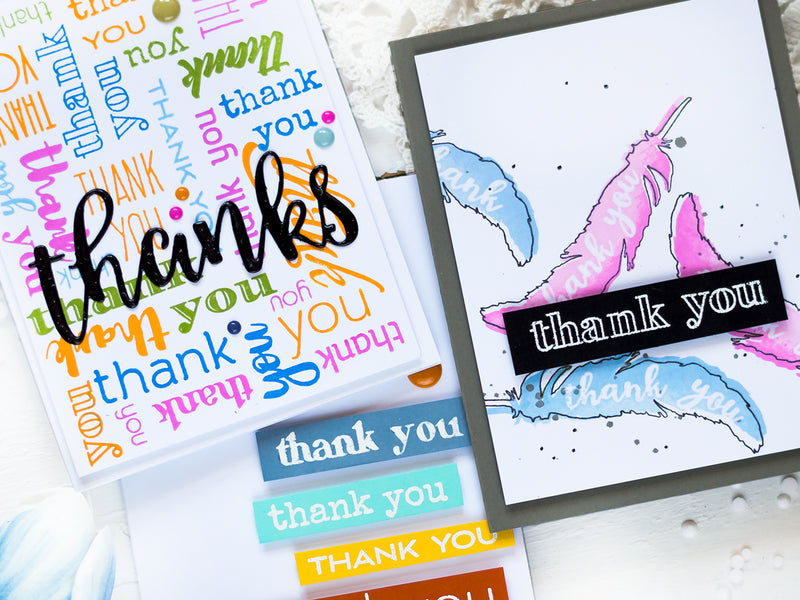 Stamp Focus: Thank You Builder