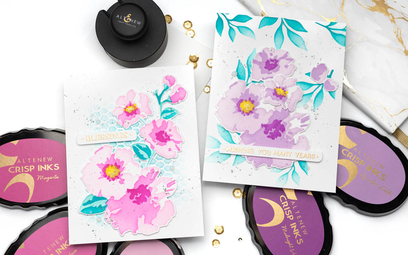 2 Easy Ways to Use the Impressionist Bouquet Layering Stencil Set | Stylish Cardmaking Techniques