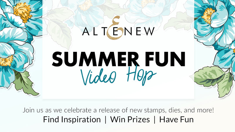 July 2020 Stamps/Dies/Stencils/Inks Release Video Hop + Giveaway