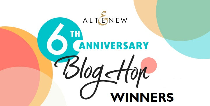 6th Anniversary Blog Hop Giveaway Winners