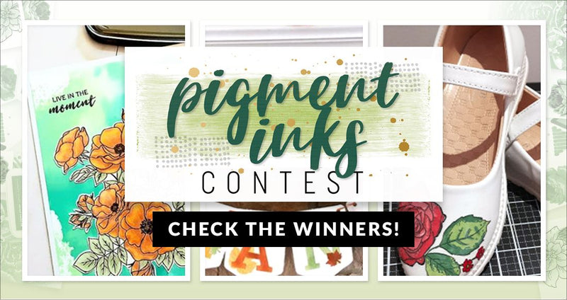 Inky Fun winners are out!! Creativity Inspired 2021 Pigment Inks Contest Winners Announcement