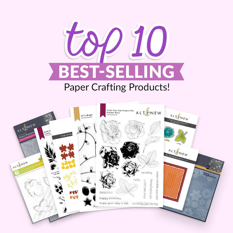 You Don’t Want to Miss This Month’s Top 10 Best-Selling Paper Crafting Products