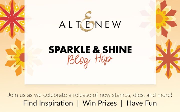 Sparkle & Shine Stamp/Die/Stencil/Embossing Folder/Ink/Gel Pen Collection Release Blog Hop & Giveaway ($300 in Total Prizes)