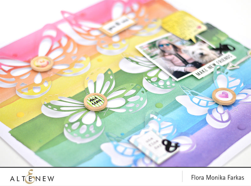 Butterflies layout with Reflection Collection