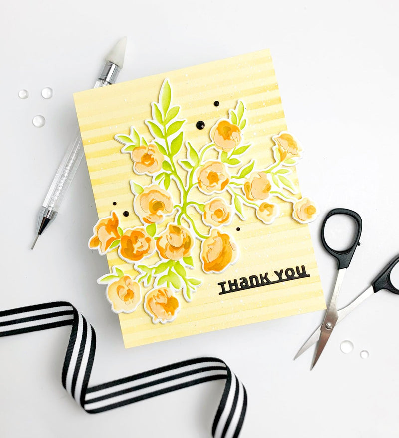 Using Embossing Paste to get more out of your Stencils!