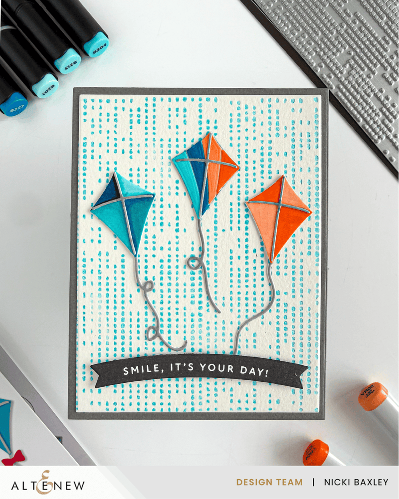 How to Use Press Plates for Cardmaking: Easy Breezy Day Card