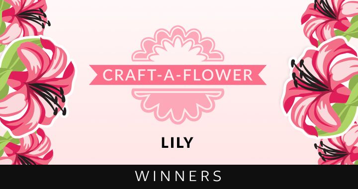 Did You Win? Craft-A-Flower Blog Hop + Giveaway Winners Announcement