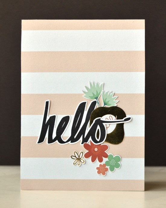A set of six cards