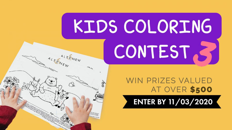 Your Kids Can Win Altenew Prizes in This Exciting Competition! Kids’ Coloring Contest