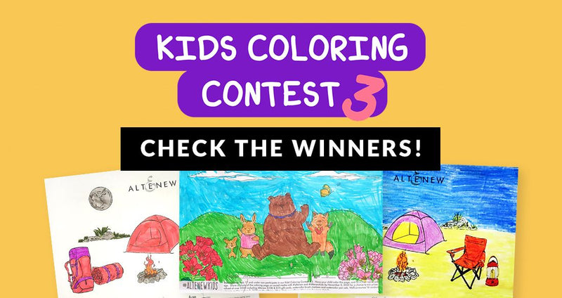 Kids’ Coloring Contest Winners Announcement