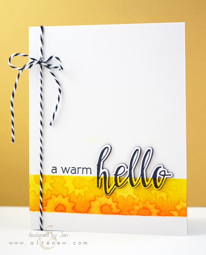 a warm hello (and video!)
