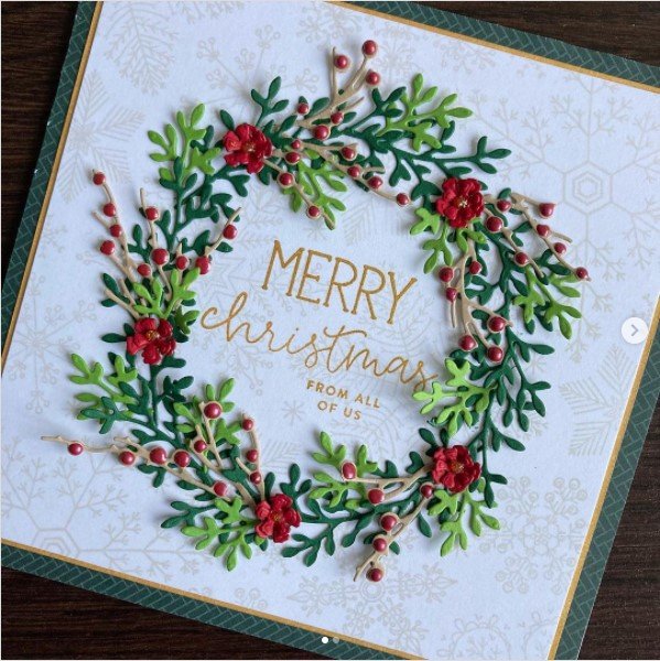 7 Beautiful Projects by Altenew Fans This Month & Social Media Giveaway Winners | Caught by Altenew: December 2021