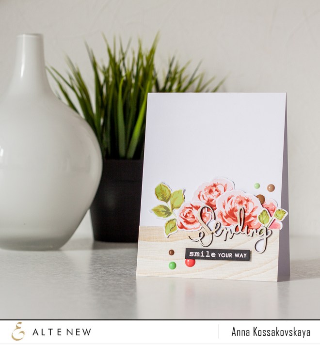 Sending smile your way card + Video