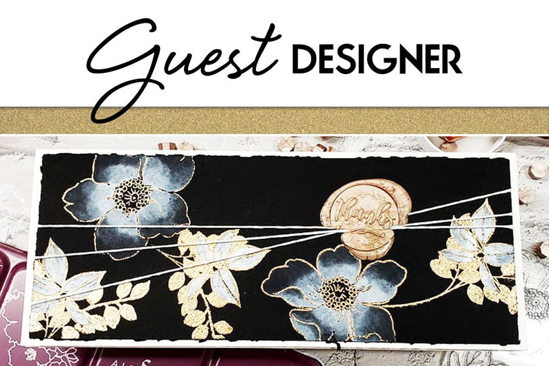(Video) Gorgeous Floral Slimline Card – September 2020 Guest Designer: Jessie Banks