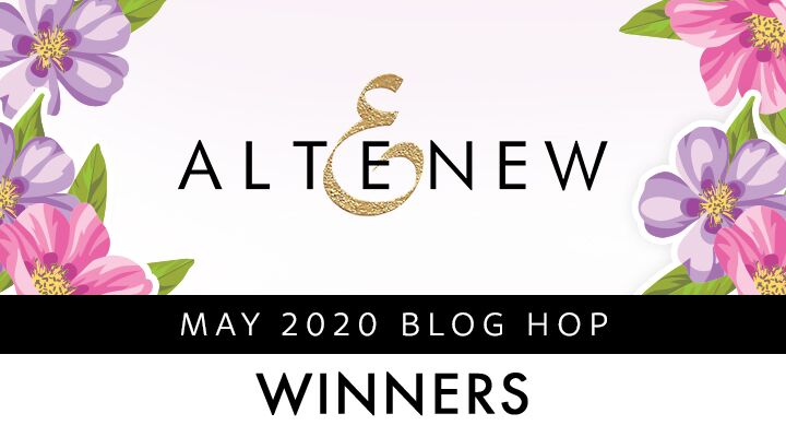 See the Winners! May 2020 Stamp/Die/Stencil Release Blog Hop Giveaway Winners