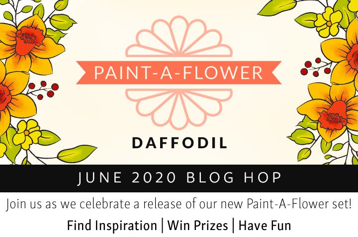 NEW Release! Paint-A-Flower: Daffodil Blog Hop + Giveaway (Winners Announcement Included)