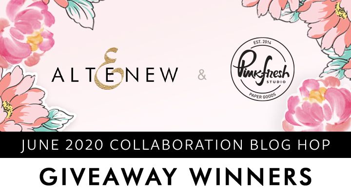 We have our winners! Altenew x Pinkfresh Studio Collaboration Blog Hop & Giveaway