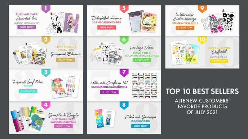 Check Out This Month’s Top 10 Best-Selling Paper Crafting Products in One Place!