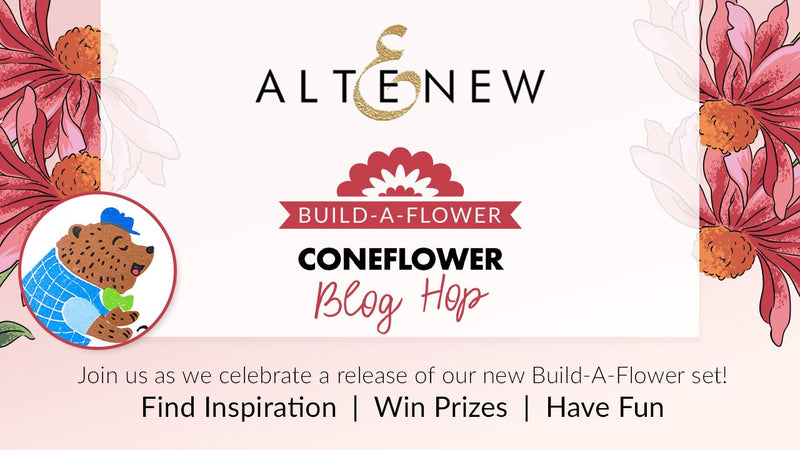NEW Build-A-Flower: Coneflower Release Blog Hop + Giveaway