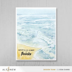 Whispering Waves 3D Embossing Folder - Altenew