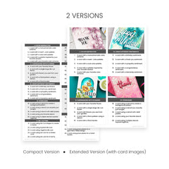 100 Creative Prompts for Cardmaking (Printable Sheets) - Altenew