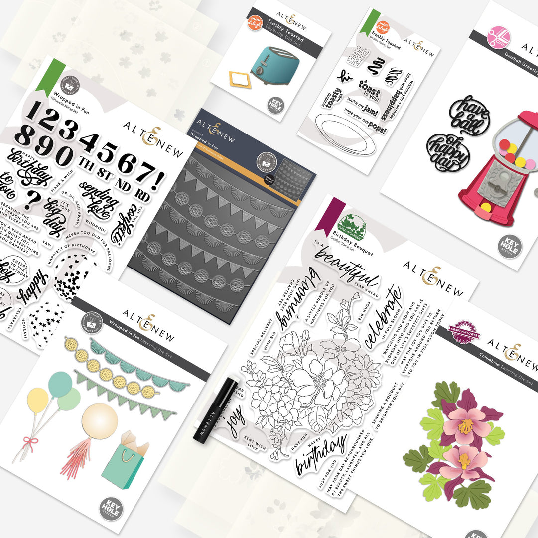 Altenew Ultimate Subscription Plan release bundle product image featuring subscription plan details
