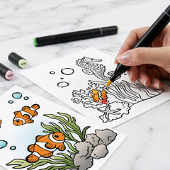 Printable Under The Sea Coloring Pages - Altenew