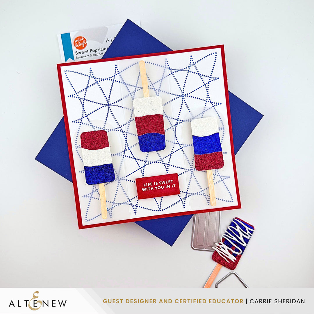 Mini Delight: Sweet Popsicles Stamp & Die Set
