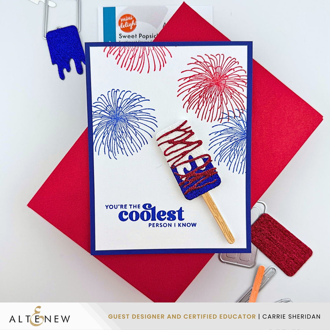 Mini Delight: Sweet Popsicles Stamp & Die Set