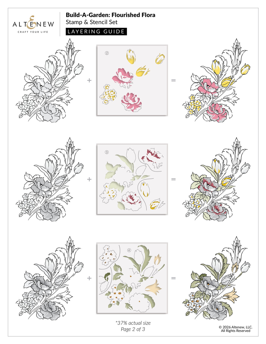 Build-A-Garden: Flourished Flora - Altenew