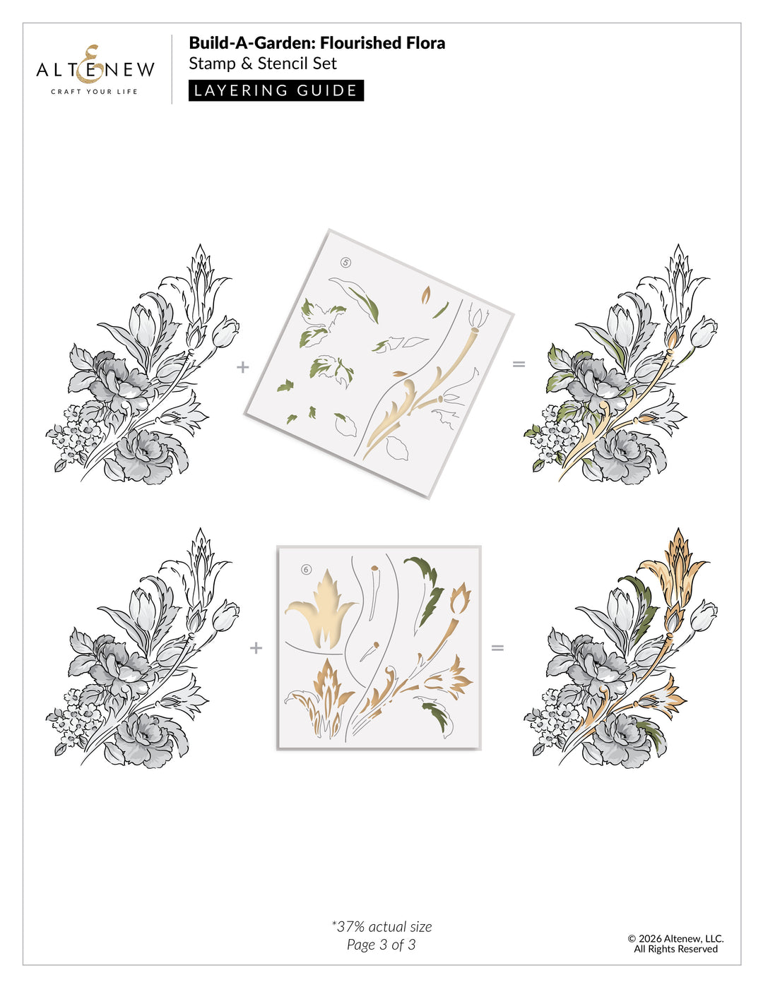 Build-A-Garden: Flourished Flora - Altenew