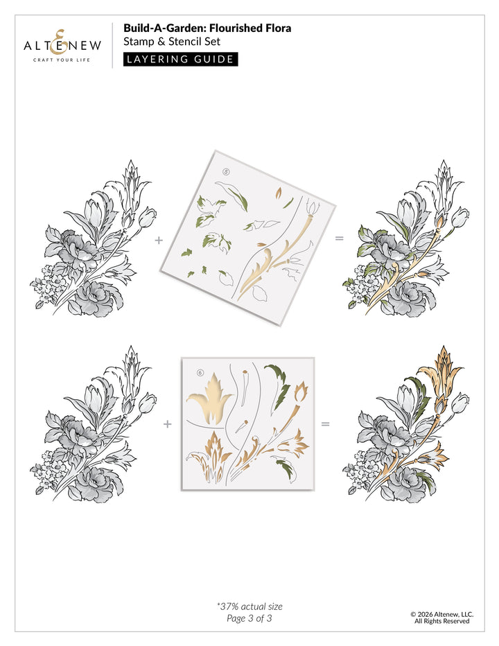 Build-A-Garden: Flourished Flora - Altenew