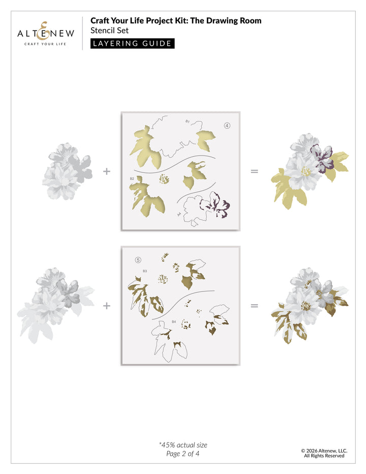 Craft Your Life Project Kit: The Drawing Room - Altenew