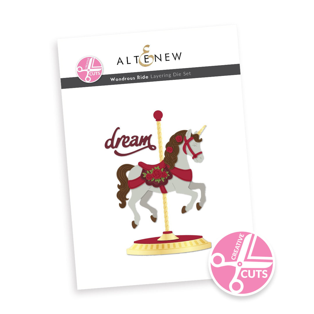 Creative Cuts: Wondrous Ride Layering Die Set - Altenew