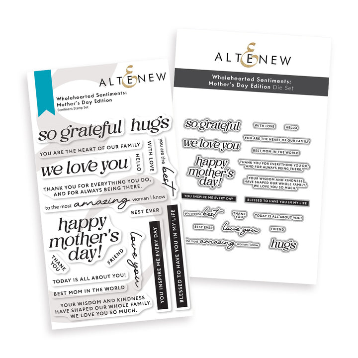 Wholehearted Sentiments: Mother’s Day Edition - Altenew