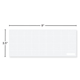 The Original Mini Sticky Mat: 9" x 3.5" (Classic Grid)