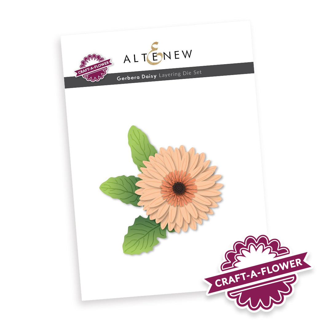 Craft-A-Flower: Gerbera Daisy Layering Die Set - Altenew