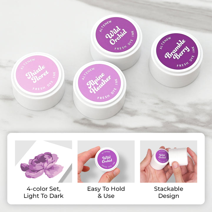 Highland Flora Fresh Dye Ink Mini Pods