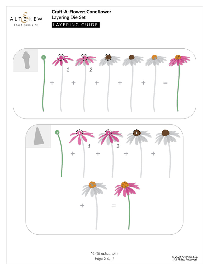 Craft-A-Flower: Coneflower Layering Die Set
