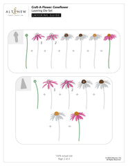 Craft-A-Flower: Coneflower Layering Die Set