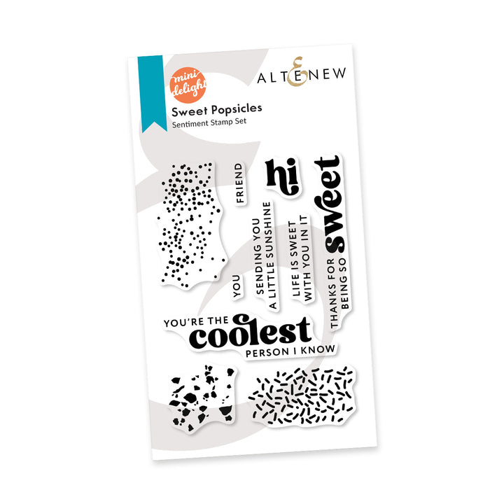 Mini Delight: Sweet Popsicles Stamp & Die Set