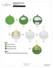 Holiday Adornments - Altenew