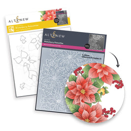 Winterberry Poinsettias - Altenew